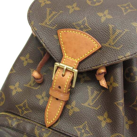 LOUIS VUITTON Authentic Brown Monogram Backpack main image 13
